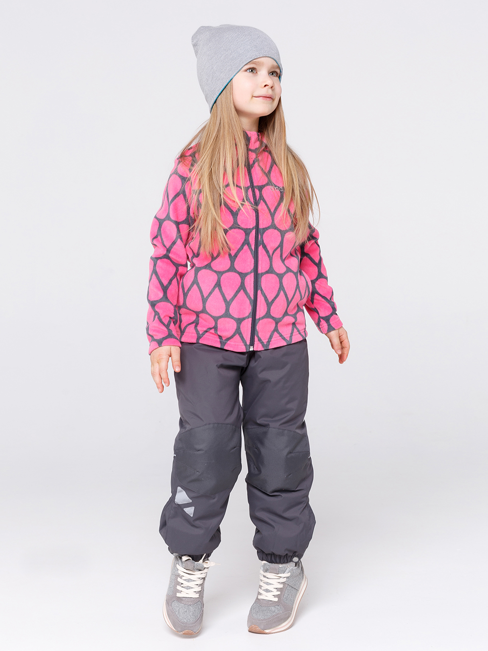 картинка Куртка для девочки Crockid флис ФЛ 34025/н/2 РР  от магазина детских товаров ALiSa