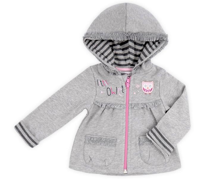 картинка КР 3993 св.сер.меланж к76 куртка для девочки ясли от магазина детских товаров ALiSa