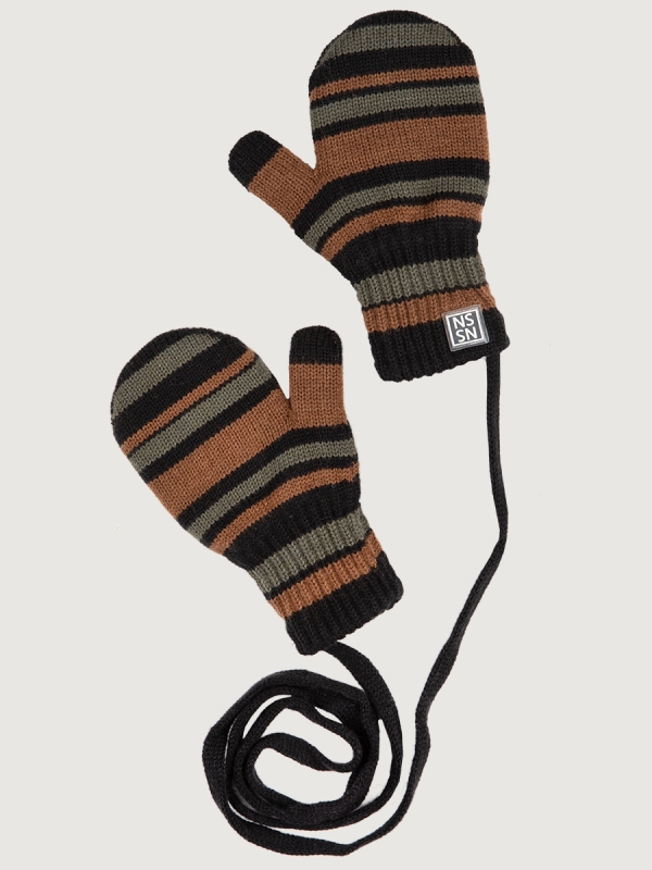 картинка Варежки детские NIKASTYLE 14з17025 Черный полынь от магазина детских товаров ALiSa