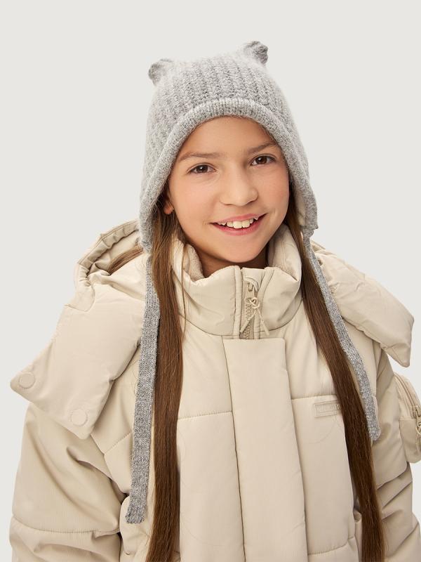 картинка Шапка зимняя для девочки NIKASTYLE 11з16225 Серый от магазина детских товаров ALiSa