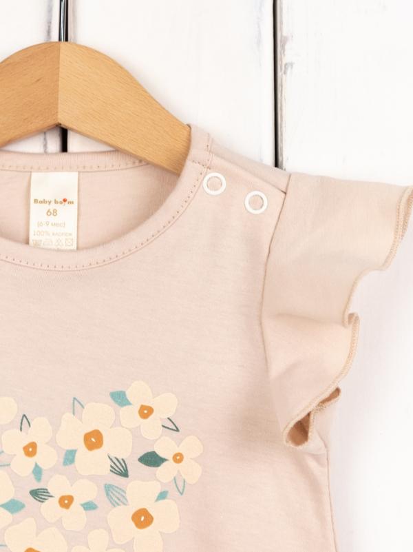 картинка Комбинезон для девочки Baby Boom К397/1-К Шампань от магазина детских товаров ALiSa