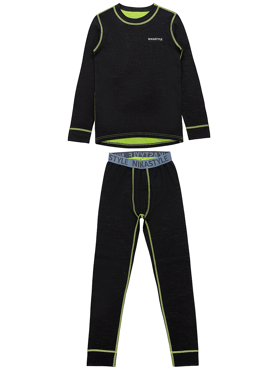 картинка Комплект термо-белья NIKASTYLE 7т11125 Черный от магазина детских товаров ALiSa