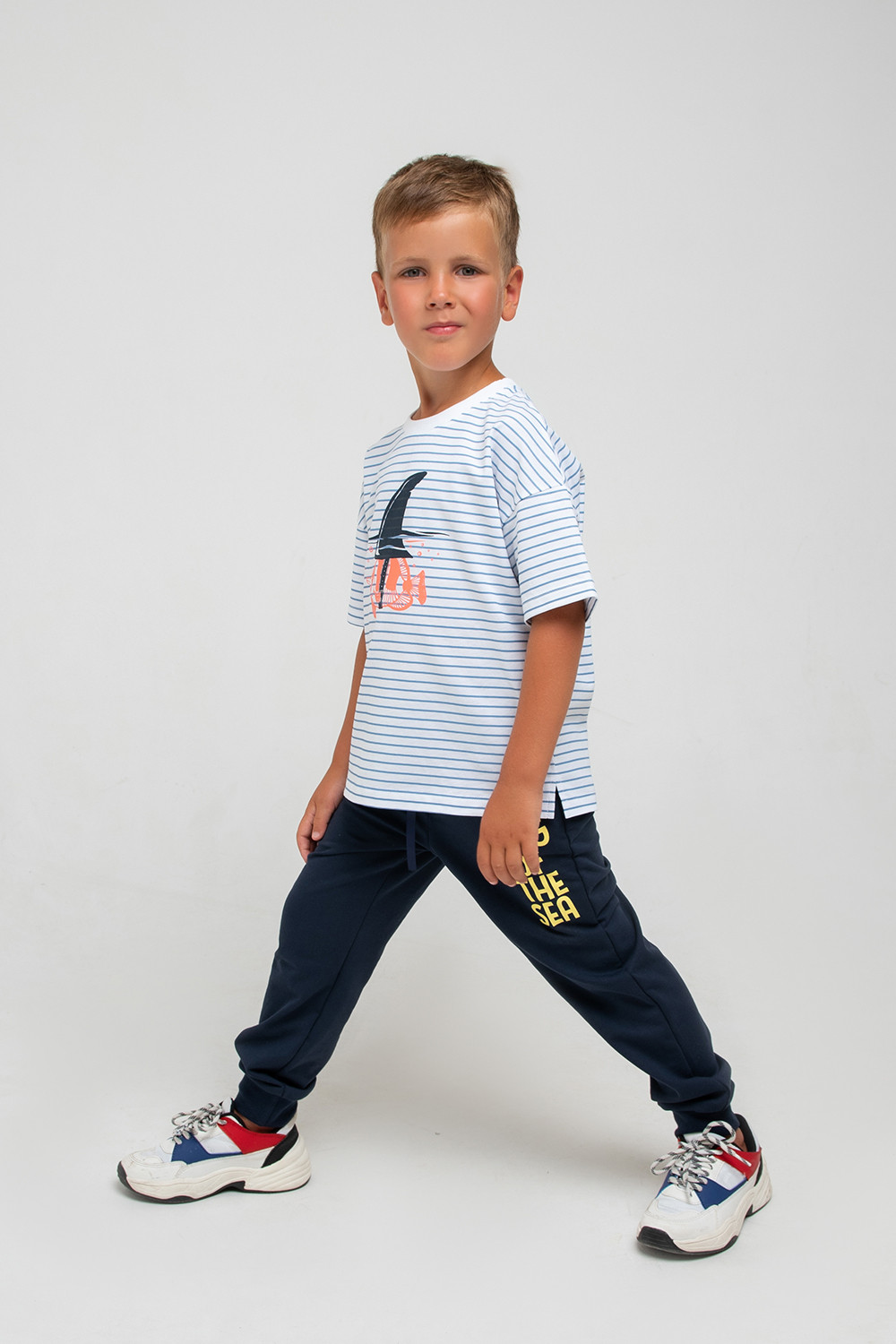 картинка Брюки для мальчика Crockid К 400373 индиго к1285 от магазина детских товаров ALiSa