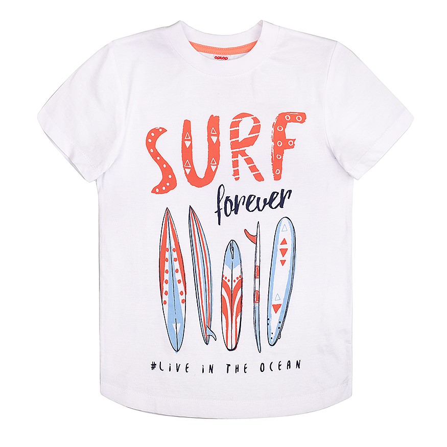 картинка Футболка для мальчика Crockid К 3978 белый к114 от магазина детских товаров ALiSa