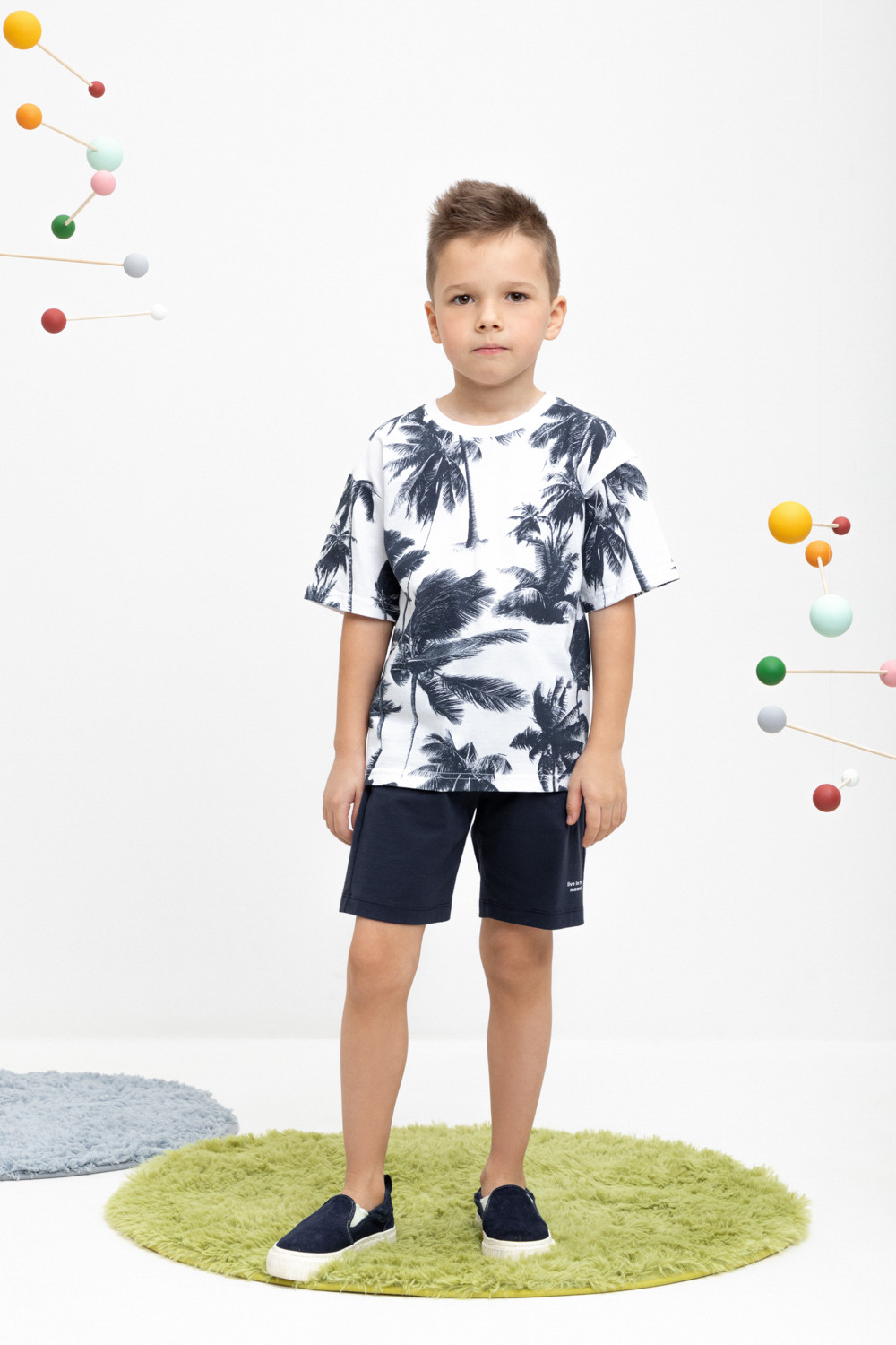 картинка Шорты для мальчика Crockid КР 400610 индиго к450 от магазина детских товаров ALiSa