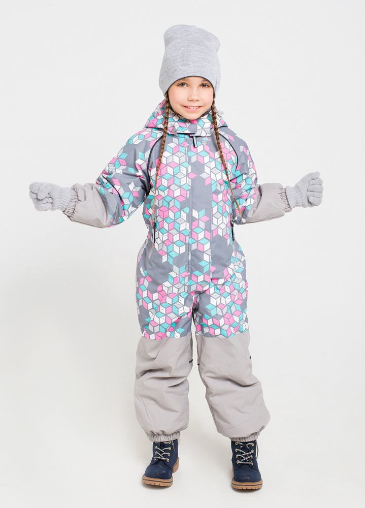картинка Комбинезон зимний для девочки Crockid ВК 60020/н/14 БЮ от магазина детских товаров ALiSa
