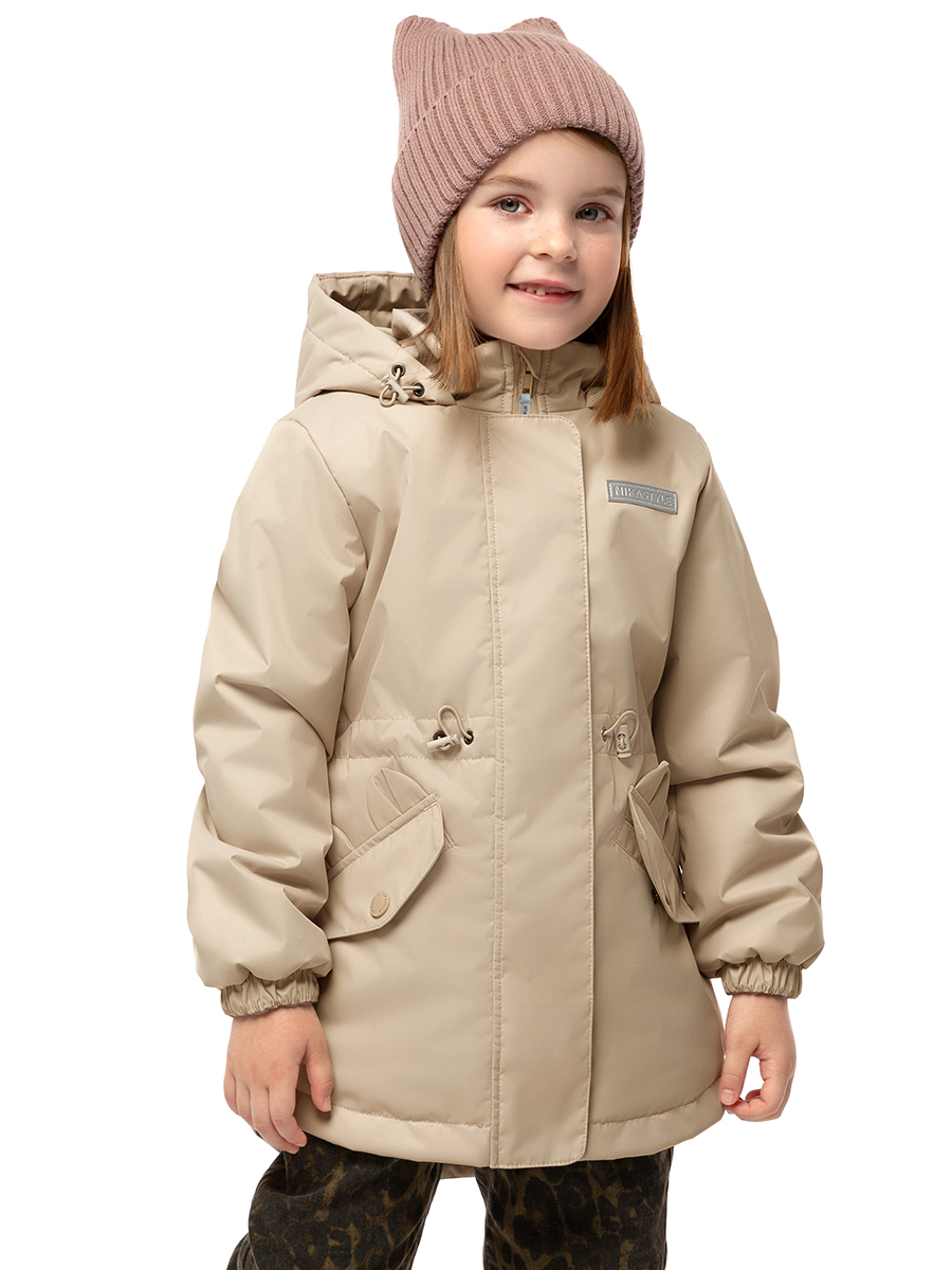 картинка Куртка утеплённая для девочки NIKASTYLE 4м4025 Латте от магазина детских товаров ALiSa