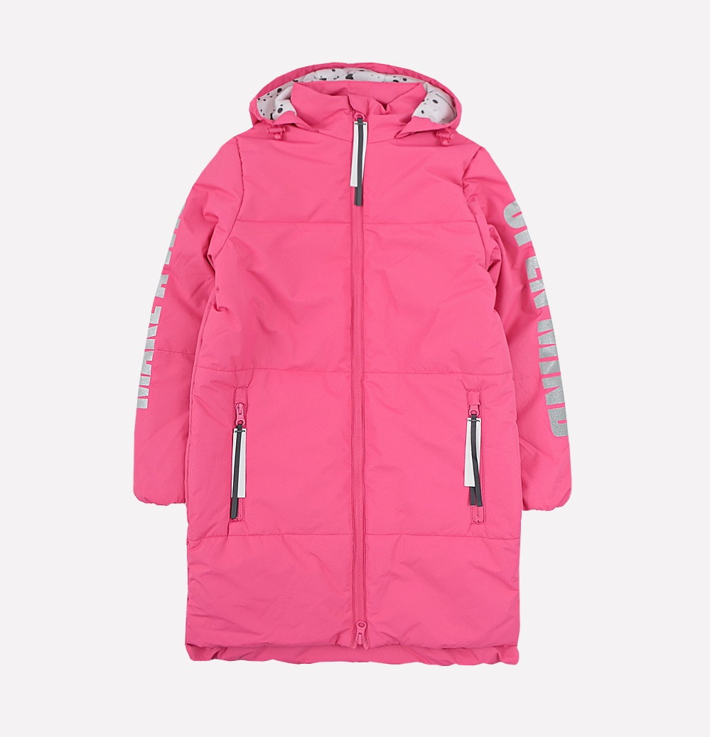 картинка Пальто демисезонное для девочки Crockid ВК 32089/2 ГР от магазина детских товаров ALiSa