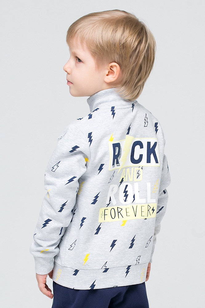 картинка Куртка для мальчика Crockid К 300485 молнии на меланже к122 от магазина детских товаров ALiSa