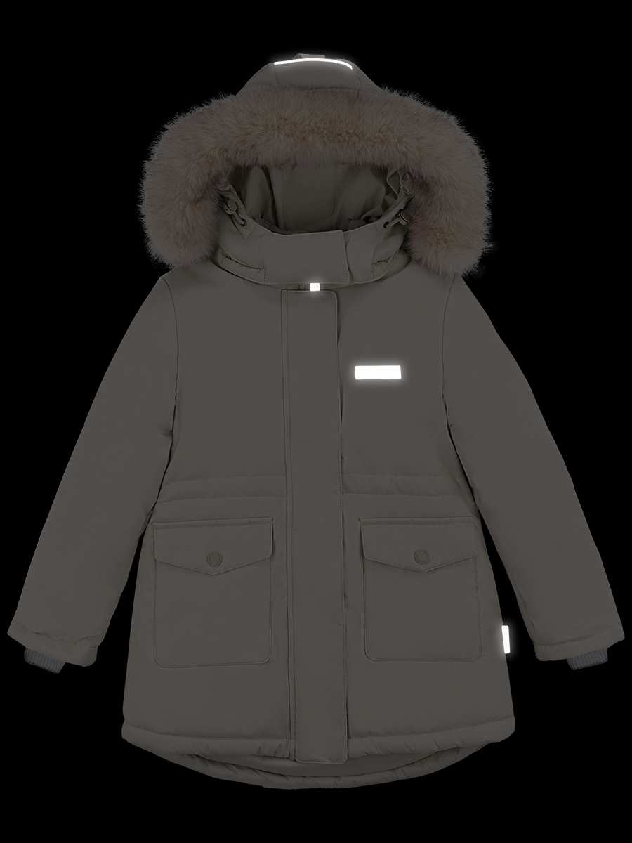 картинка Куртка зимняя для девочки NIKASTYLE 4з3624 Беж от магазина детских товаров ALiSa