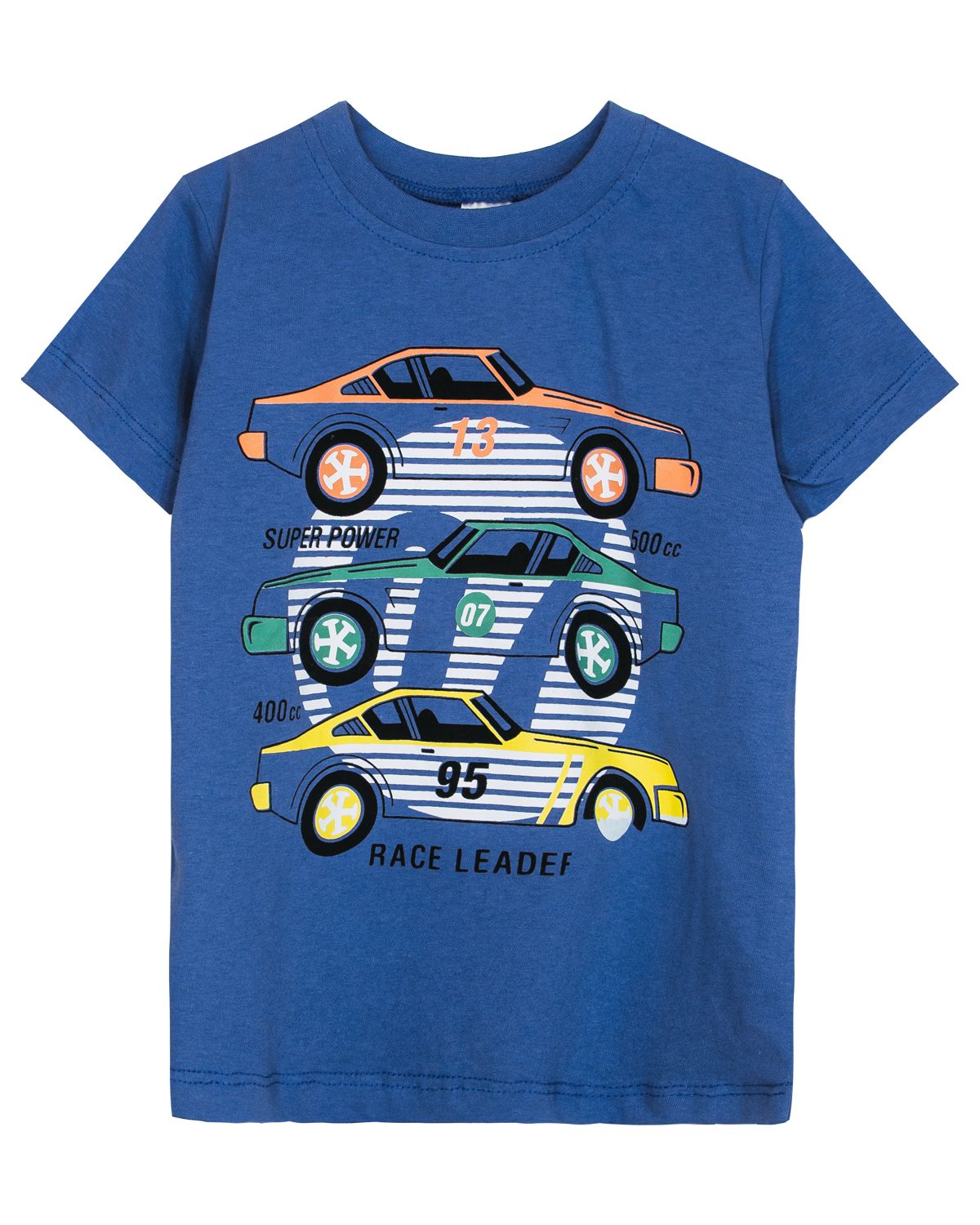 картинка Футболка для мальчика Let's go LG 52316 индиго от магазина детских товаров ALiSa