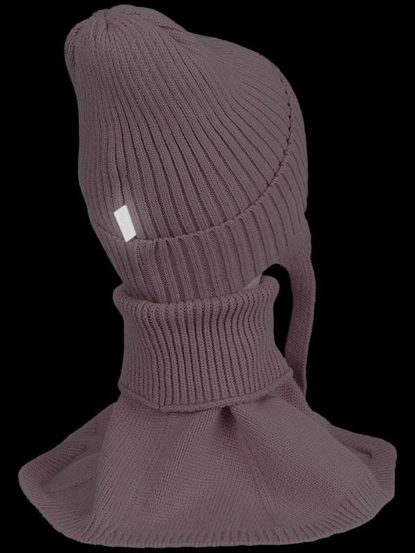 картинка Комплект шапка манишка для девочки NIKASTYLE 12з16025 Пудра от магазина детских товаров ALiSa