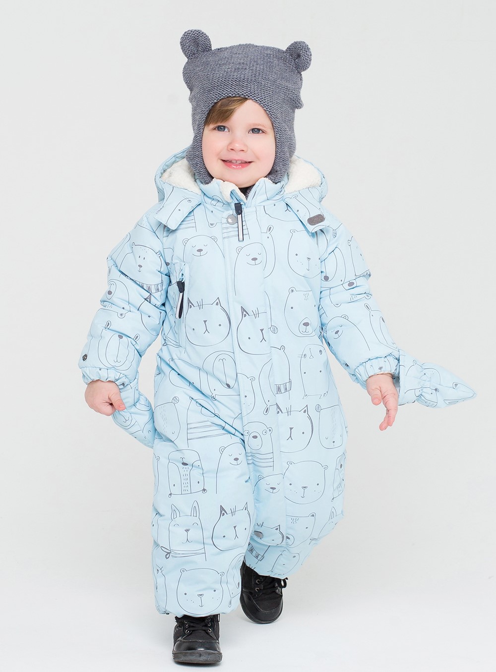 картинка Комбинезон зимний для мальчика Crockid ВК 60019/н/2 УЗГ от магазина детских товаров ALiSa