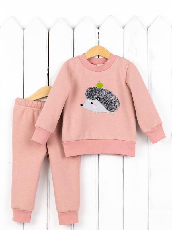 картинка Комплект для девочки Baby Boom КД482/13-Ф Soft Барашек Ёжик + пудра от магазина детских товаров ALiSa