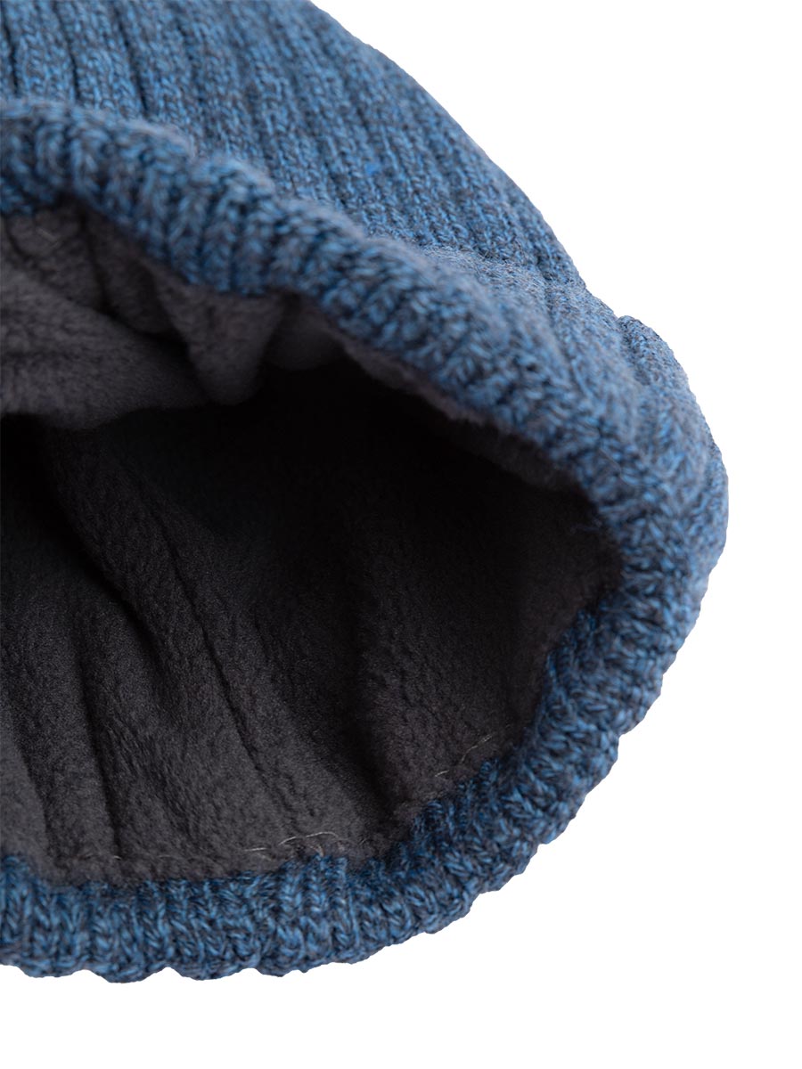 картинка Комплект шапка снуд для мальчика NIKASTYLE 12з16424 Джинсовый от магазина детских товаров ALiSa