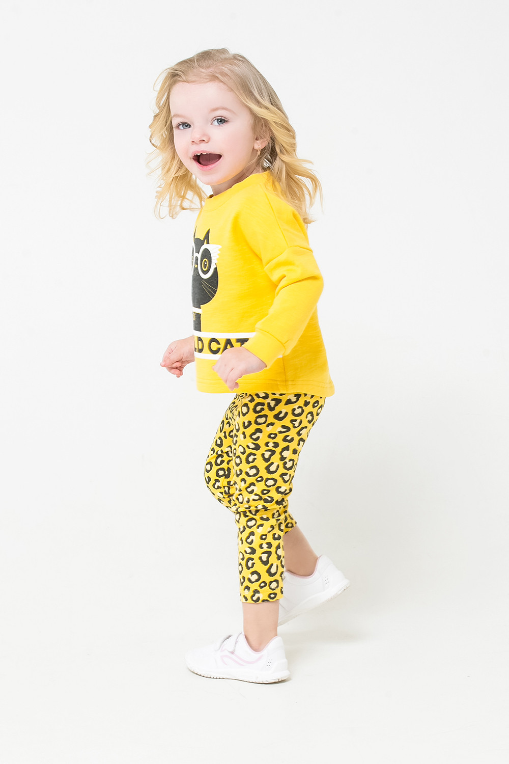 картинка Джемпер для девочки Crockid КР 301084 желтый к269 от магазина детских товаров ALiSa