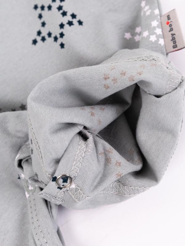 картинка Комбинезон для мальчика Baby Boom К324/9-К Звёзды на светло-сером от магазина детских товаров ALiSa