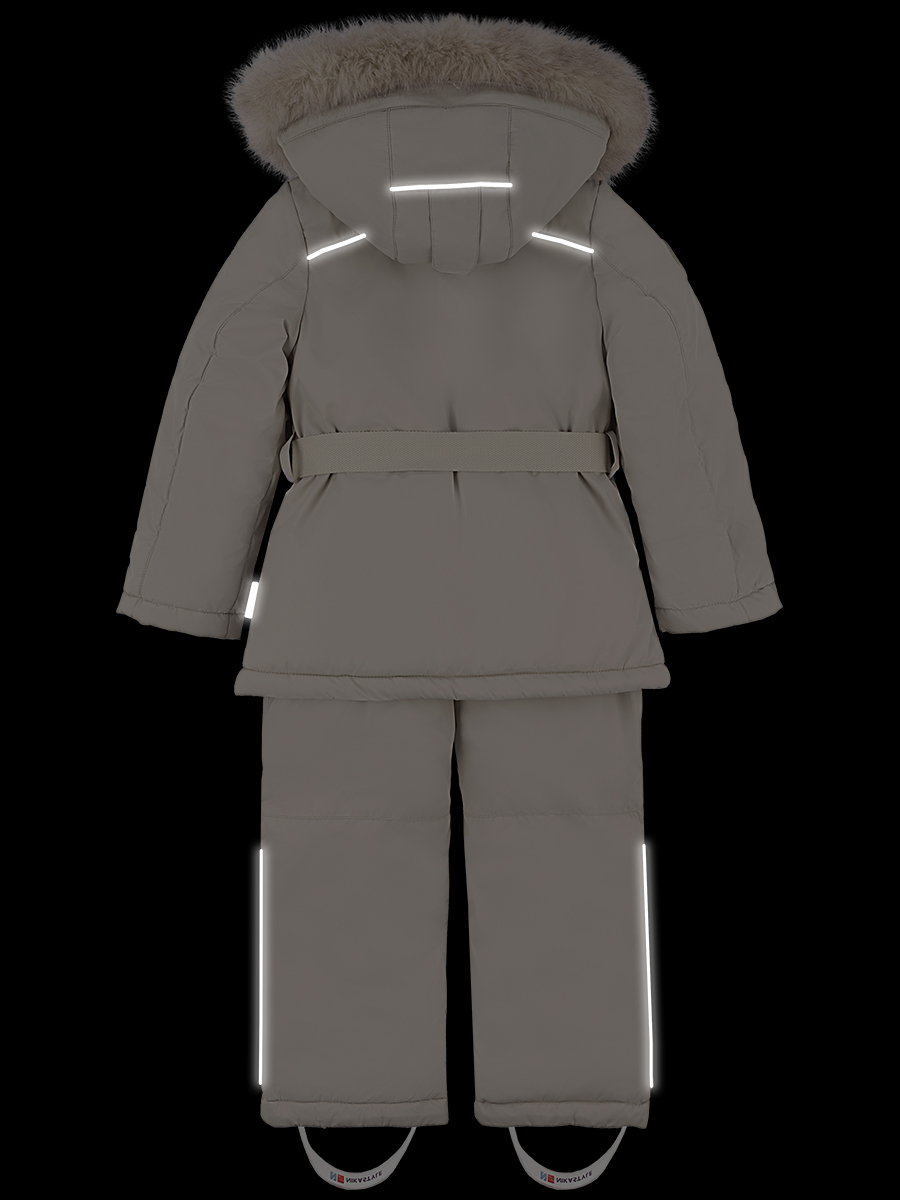 картинка Комплект зимний для девочки NIKASTYLE 7з7024 Беж от магазина детских товаров ALiSa