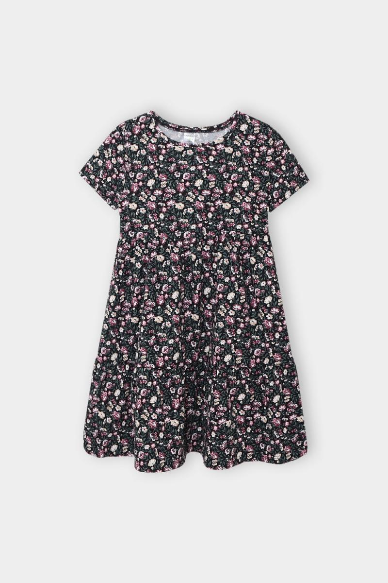 картинка Платье для девочки Crockid К 5771 черный, мильфлер от магазина детских товаров ALiSa