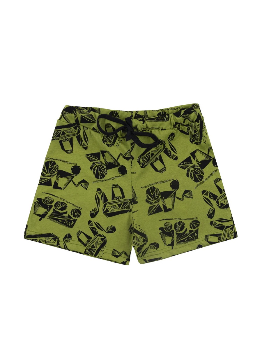 картинка Шорты для мальчика Youlala 0613102602 Хаки автотранспорт от магазина детских товаров ALiSa