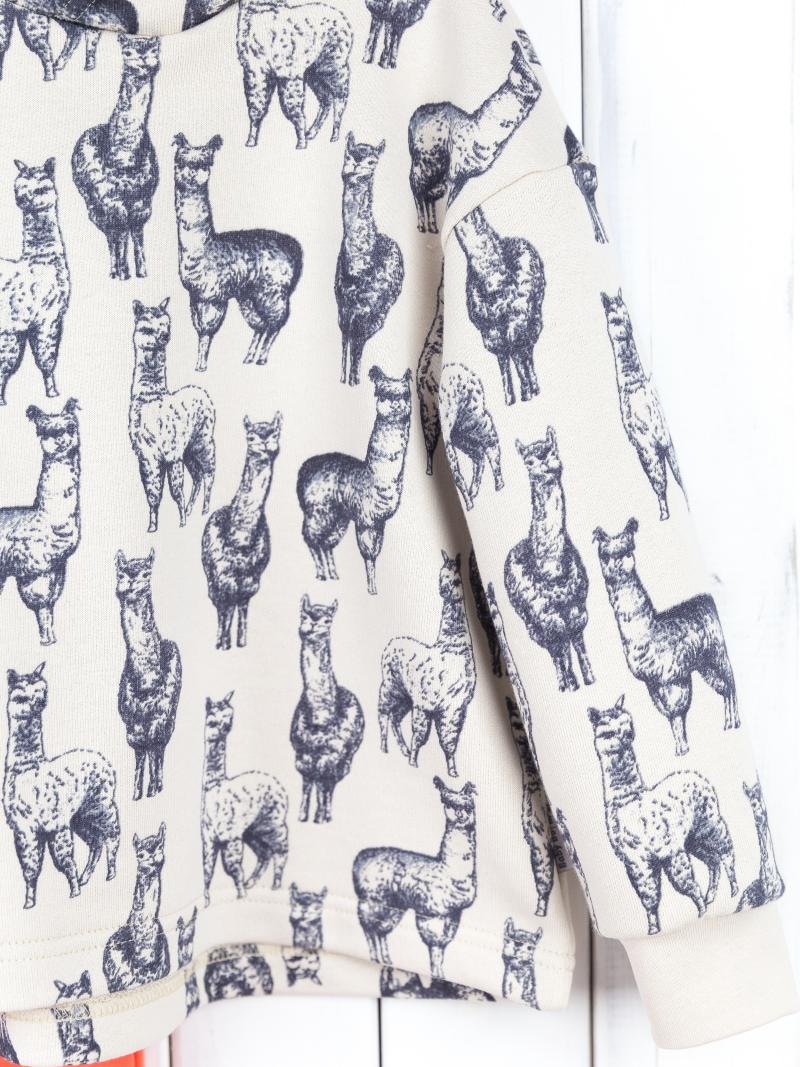 картинка Комплект детский Baby Boom КД476/1-Ф Ламы коралл от магазина детских товаров ALiSa