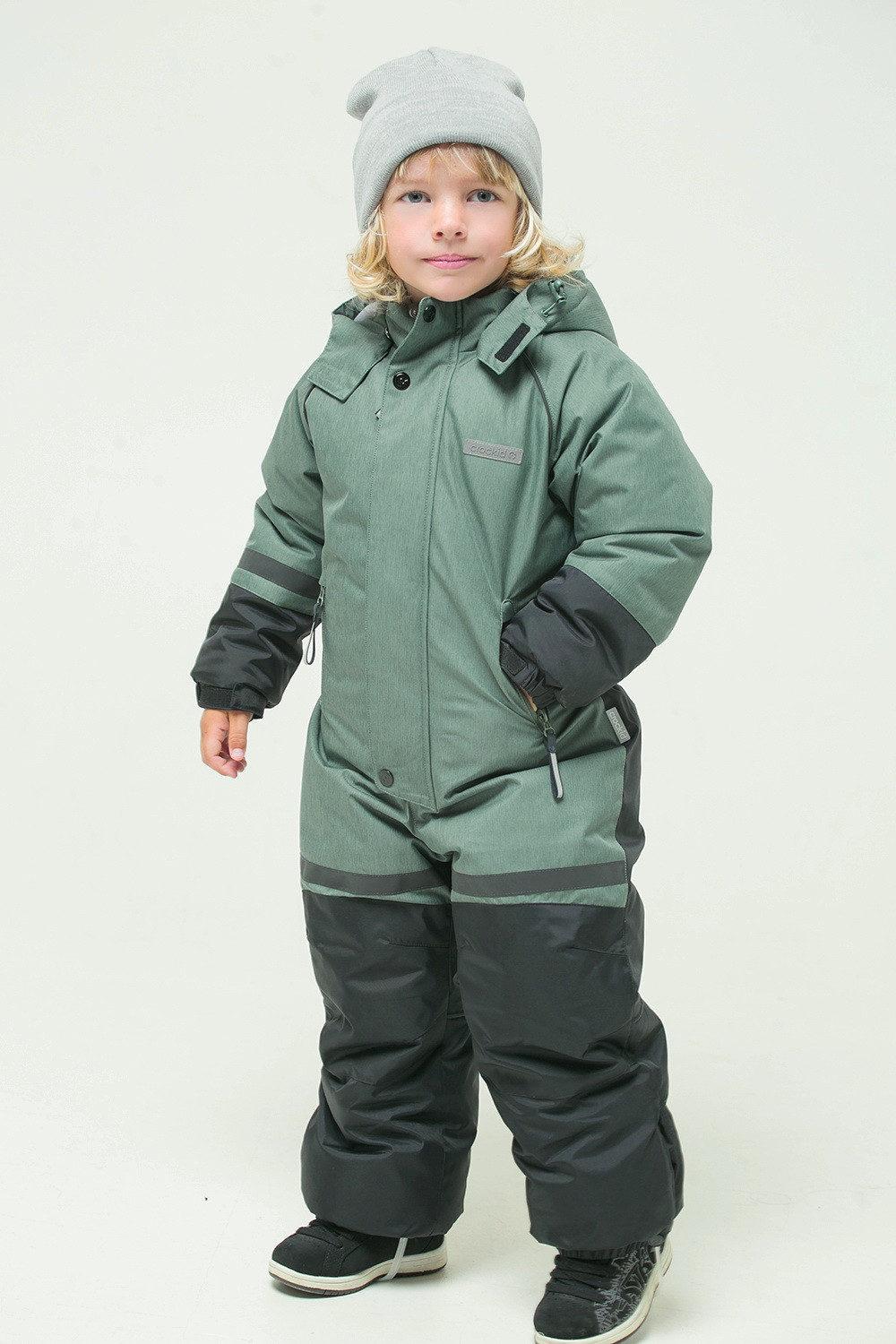картинка Комбинезон зимний детский Crockid ВК 60042/3 ГР от магазина детских товаров ALiSa