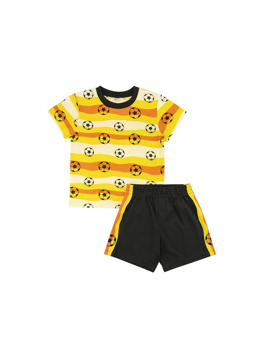 картинка Комплект для мальчика Youlala YLA 7955100401 Желтый, черный от магазина детских товаров ALiSa