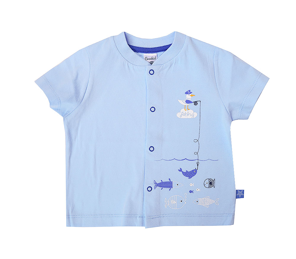 картинка Кофточка для мальчика Crockid К 300043 небесно-голубой от магазина детских товаров ALiSa