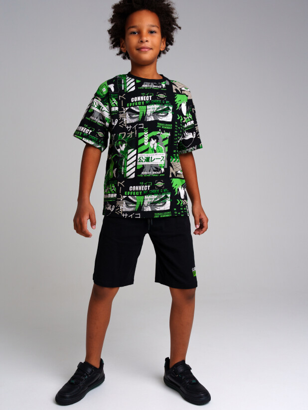 картинка Комплект для мальчика PL 32311035 футболка, шорты п203 от магазина детских товаров ALiSa