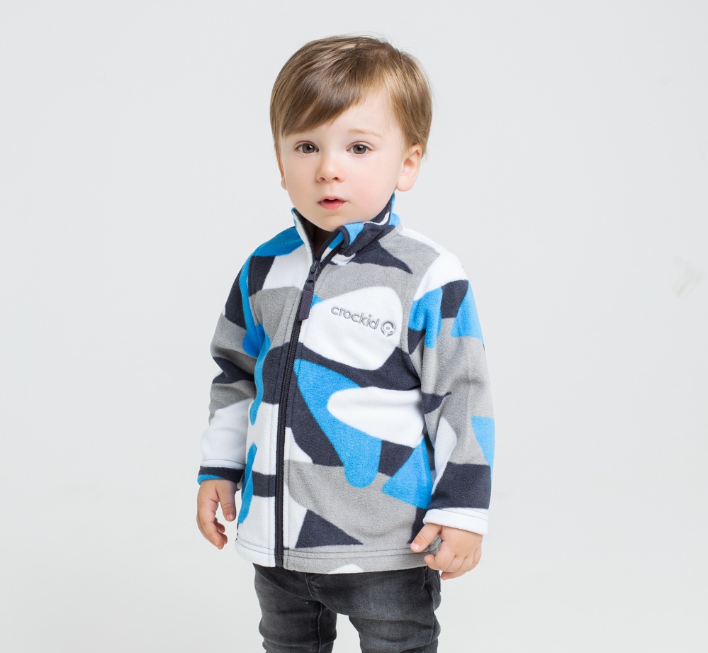 картинка Куртка флисовая для мальчика Crockid ФЛ 34025/н/8 РР от магазина детских товаров ALiSa