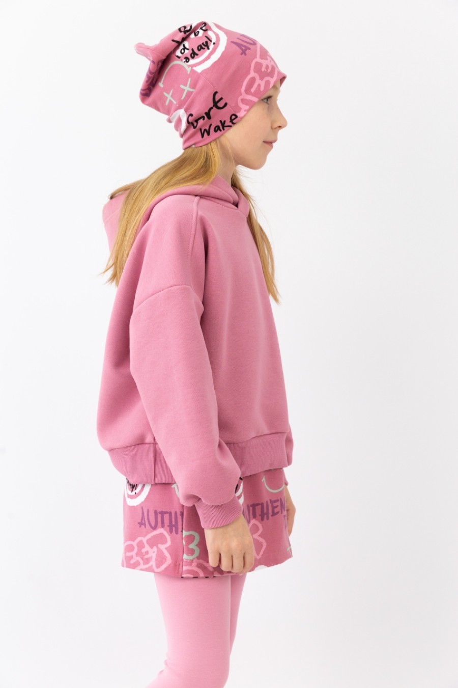 картинка Шапка для девочки Baby Boom А77/8-К Граффити Б117 от магазина детских товаров ALiSa