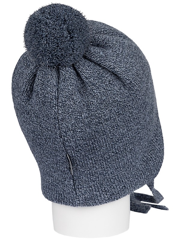картинка Шапка утепленная для мальчика NIKASTYLE 11з15424 Серо-голубой от магазина детских товаров ALiSa