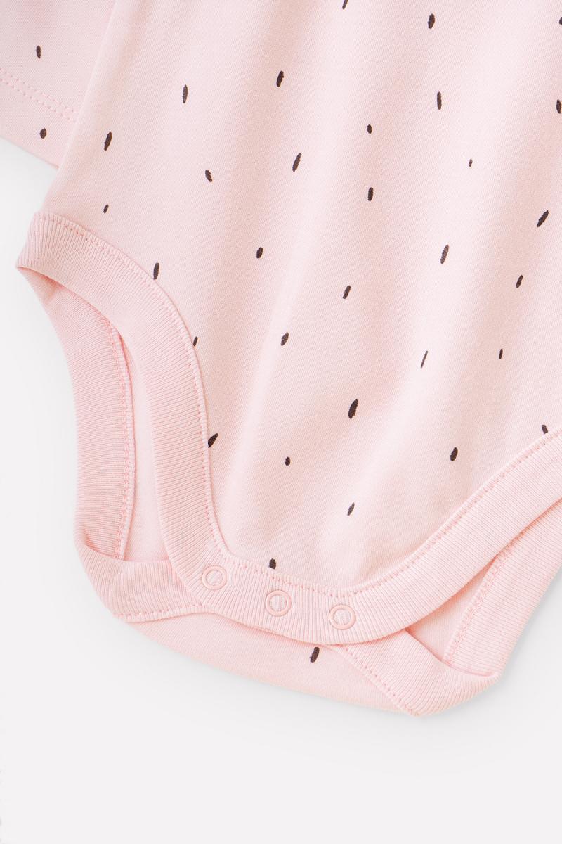 картинка Полукомбинезон для девочки Crockid К 6293 штрихи на бежево-розовом я115 от магазина детских товаров ALiSa