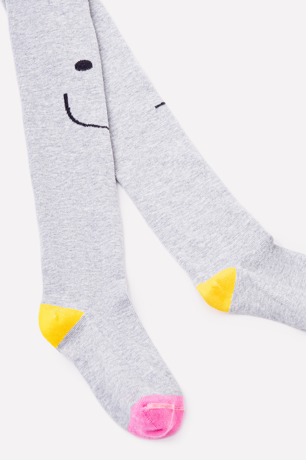 картинка Колготки для девочки Crockid К 9157 светло-серый меланж от магазина детских товаров ALiSa