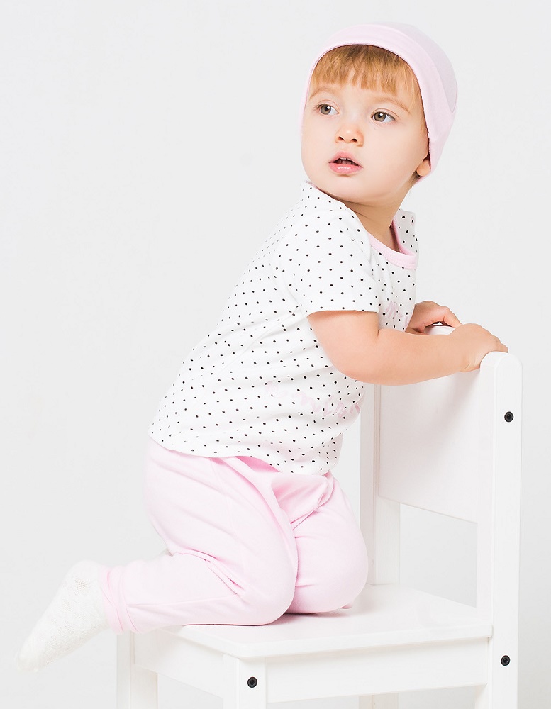 картинка Комплект для девочки Crockid К 2563 мелкая крапинка + розовое облако от магазина детских товаров ALiSa