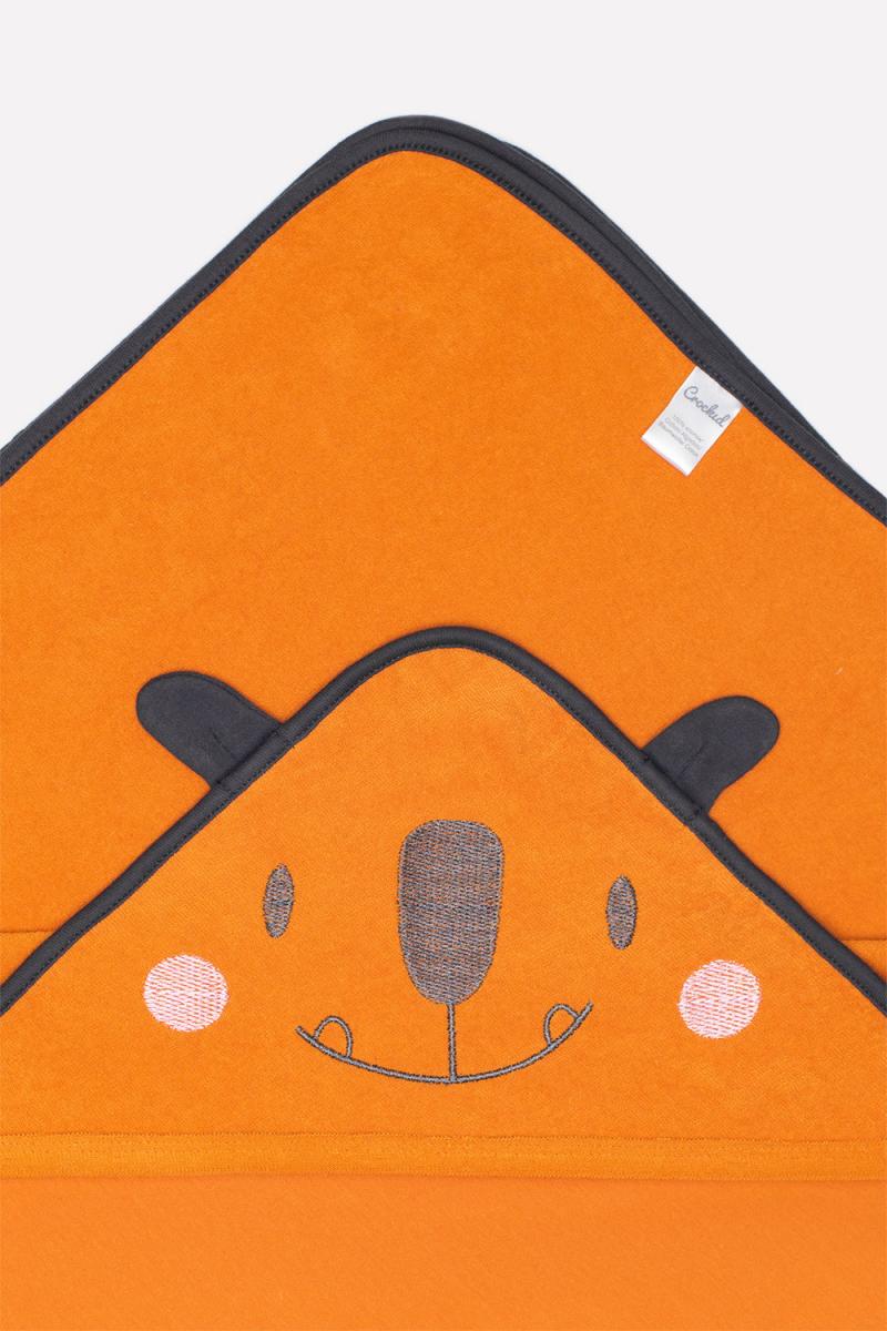 картинка Простынка для купания Crockid К 8500 оранжевый (йети) от магазина детских товаров ALiSa