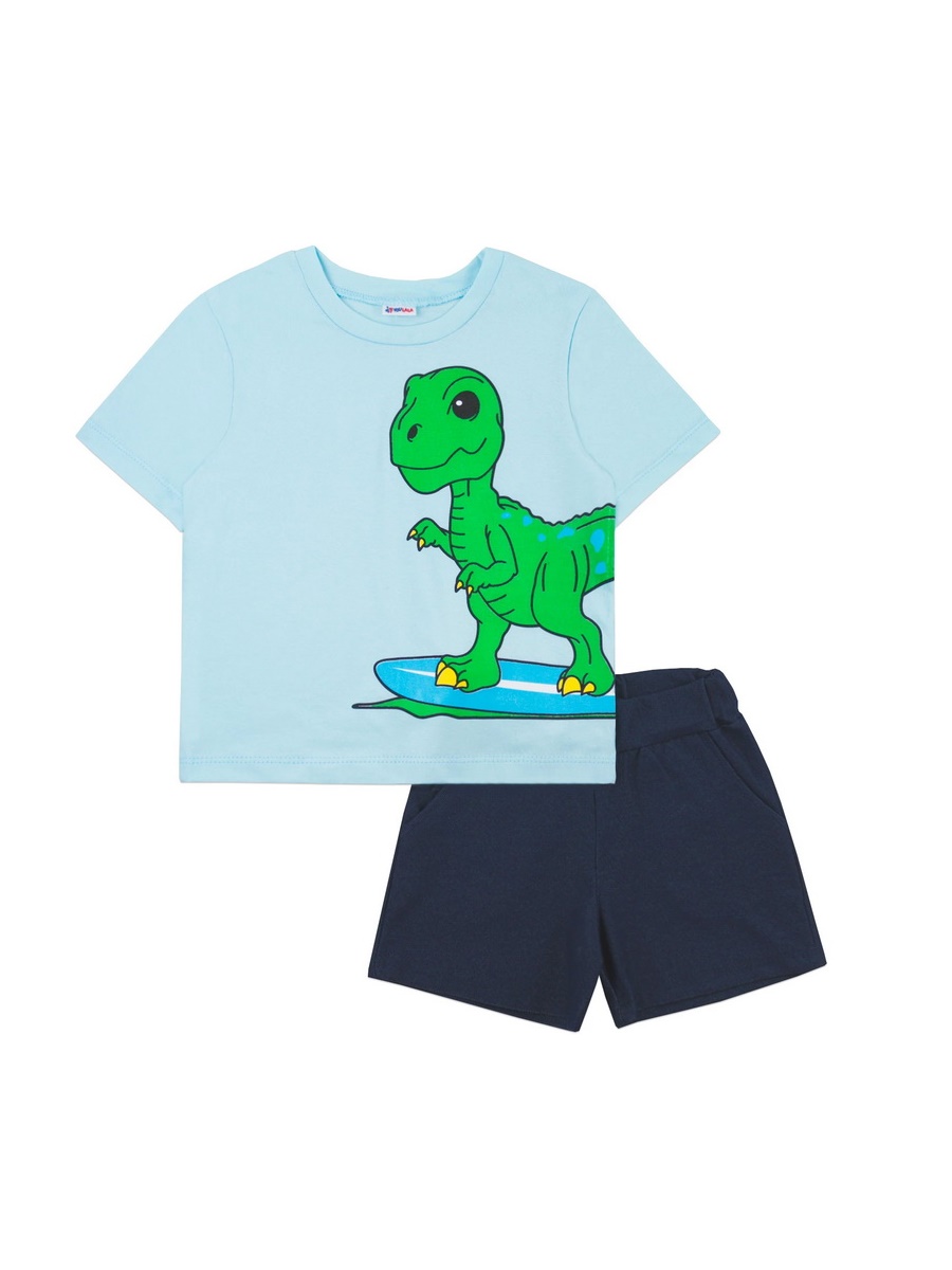 картинка Комплект для мальчика Youlala YLA 7360900201 Голубой, черный от магазина детских товаров ALiSa