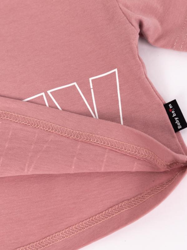 картинка Футболка для девочки Baby Boom Ф159/1-К Пудра от магазина детских товаров ALiSa