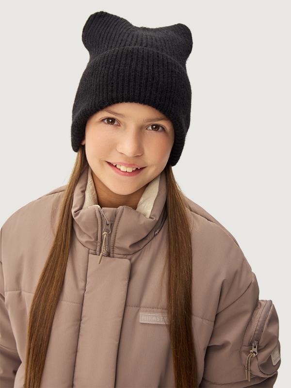 картинка Шапка зимняя для девочки NIKASTYLE 11з16425 Черный от магазина детских товаров ALiSa