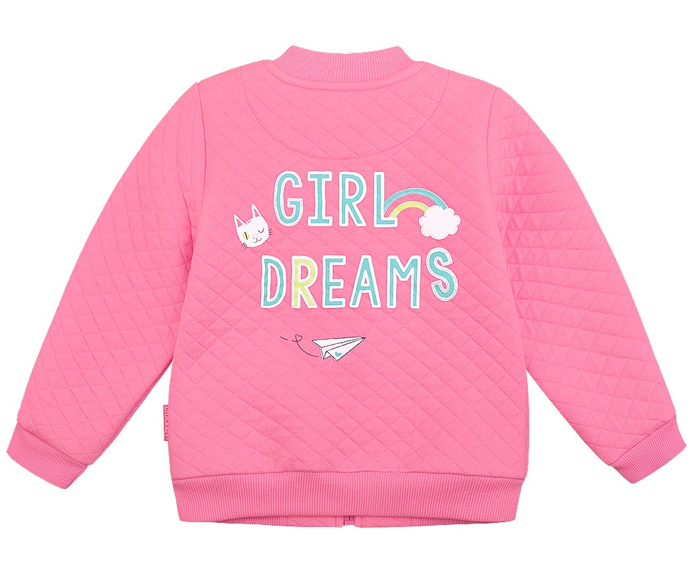 картинка Куртка для девочки Crockid КР 300439 тепло-розовый1 к169 от магазина детских товаров ALiSa