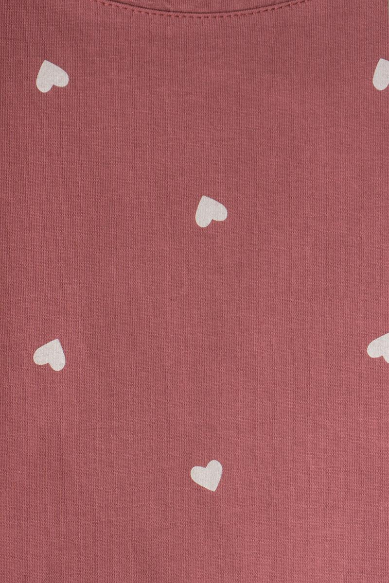 картинка Пижама для девочки КБ 2803 шоколадный десерт, сердечки от магазина детских товаров ALiSa