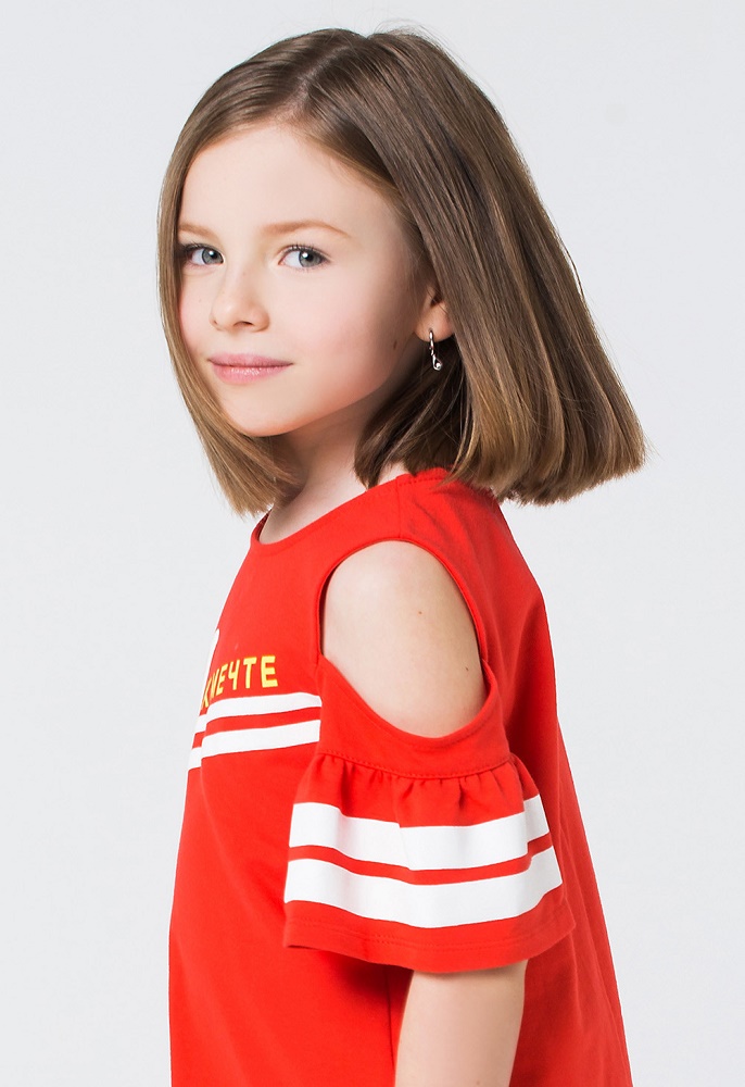 картинка Платье для девочки Crockid КР 5498 ярко-красный1 к199 от магазина детских товаров ALiSa