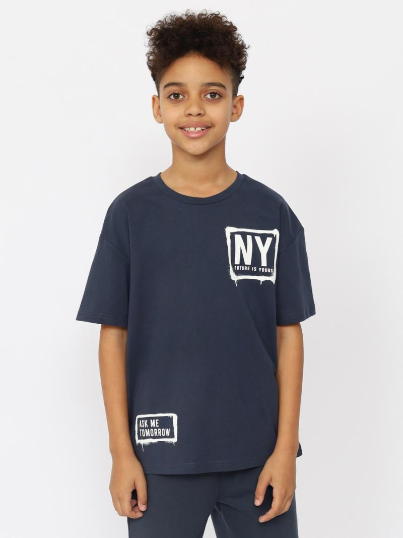 картинка Футболка для мальчика CRB CSJB 63768-48-393 Темно-серый от магазина детских товаров ALiSa