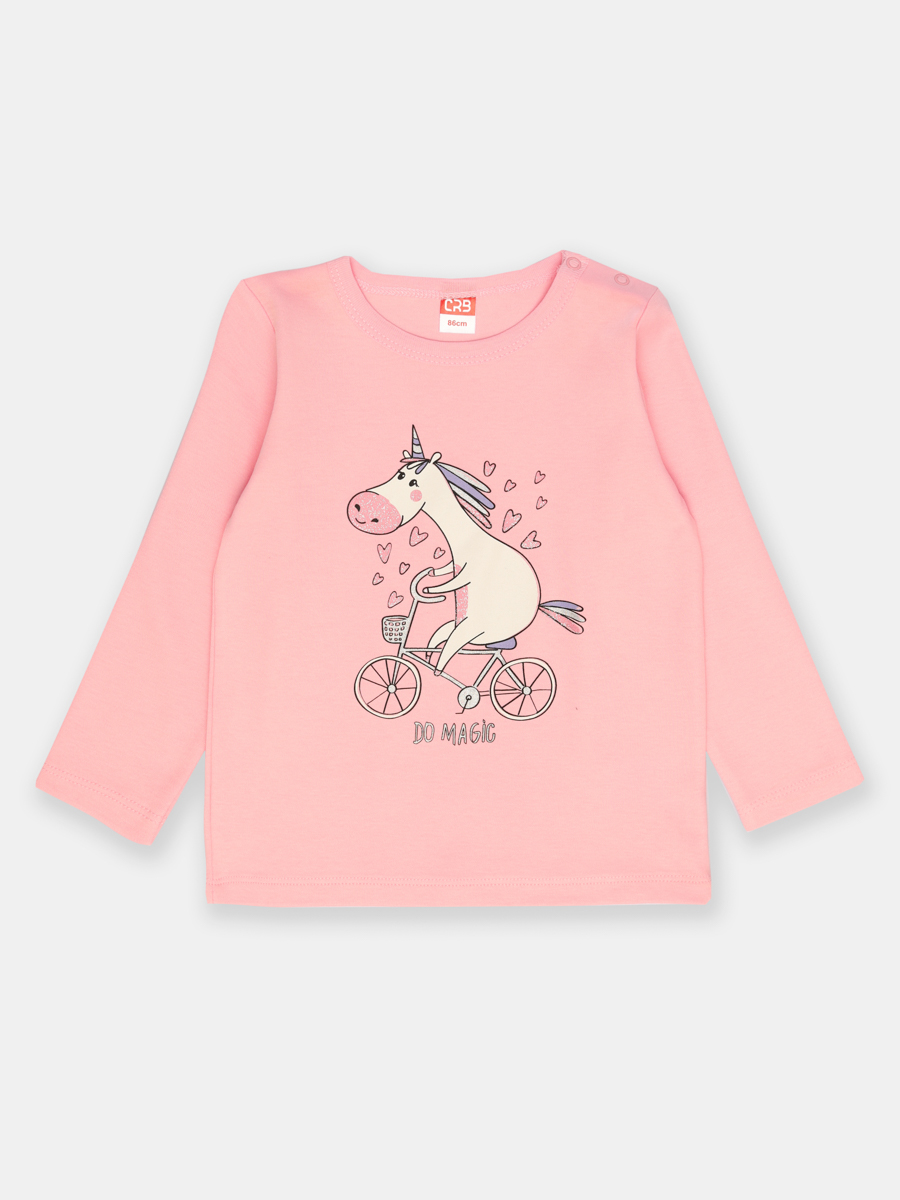 картинка Джемпер для девочки CSNG 63414-27-347 Розовый от магазина детских товаров ALiSa