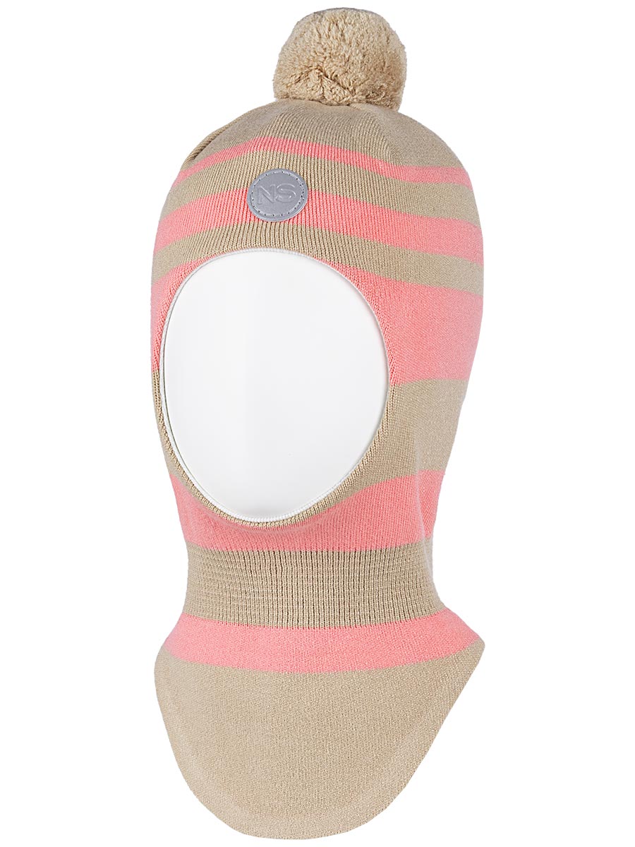 картинка Шлем демисезонный для девочки NIKASTYLE 10м10024 беж персик от магазина детских товаров ALiSa