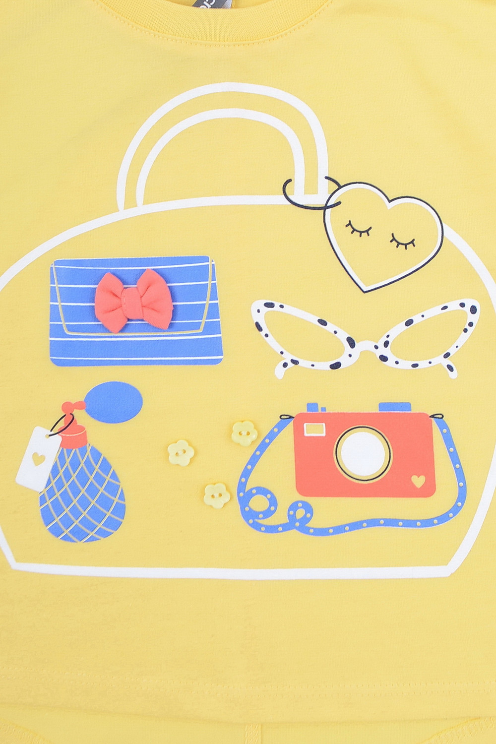 картинка Футболка для девочки Crockid КР 301240 солнечный к283 от магазина детских товаров ALiSa