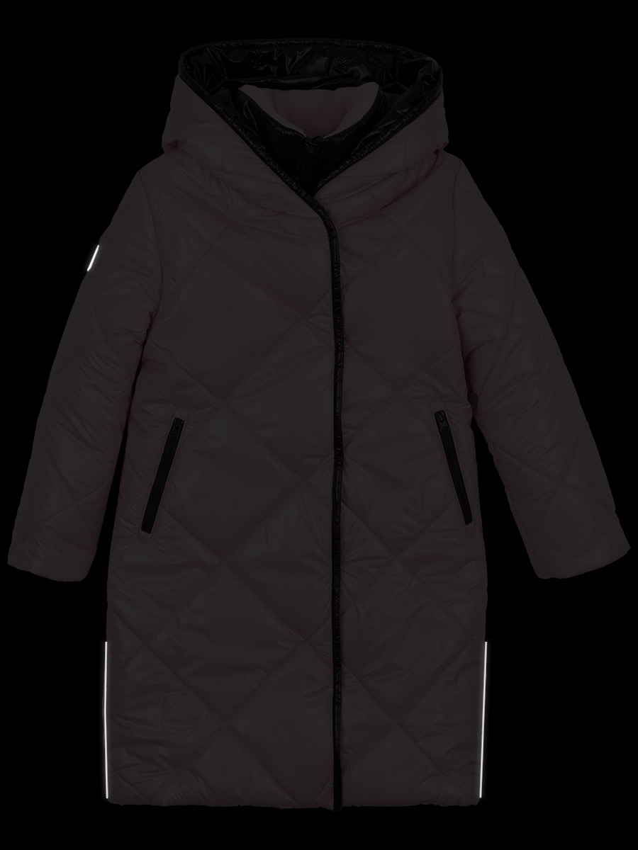 картинка Пальто зимнее для девочки NIKASTYLE 6з4423 пудровый от магазина детских товаров ALiSa
