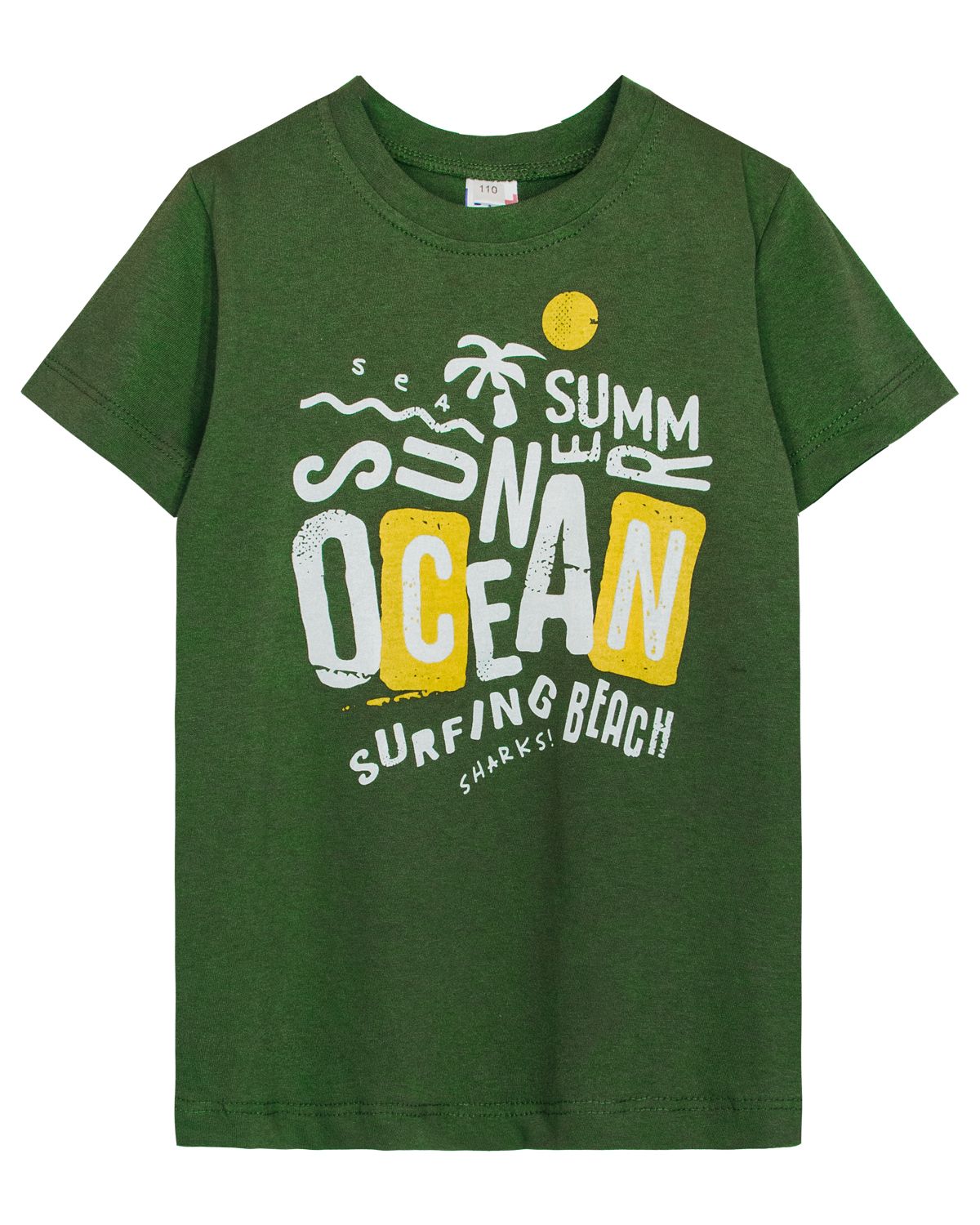 картинка Футболка для мальчика Let's go LG 52340 хаки от магазина детских товаров ALiSa