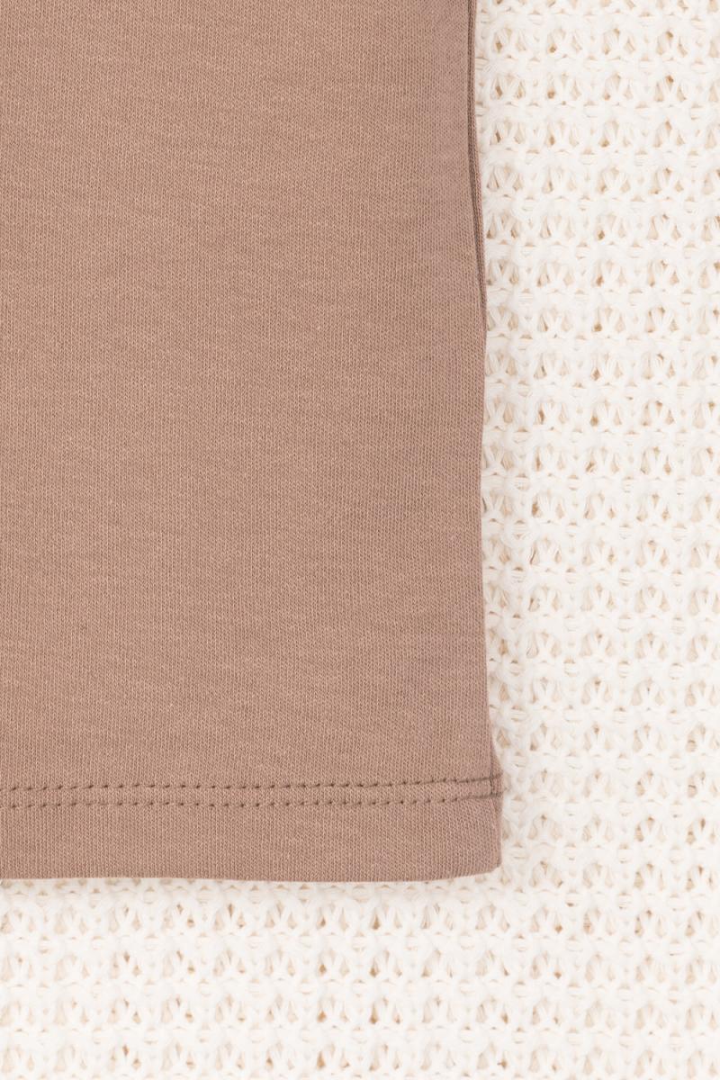 картинка Футболка детская Crockid К 300582 холодный какао (надпись) от магазина детских товаров ALiSa