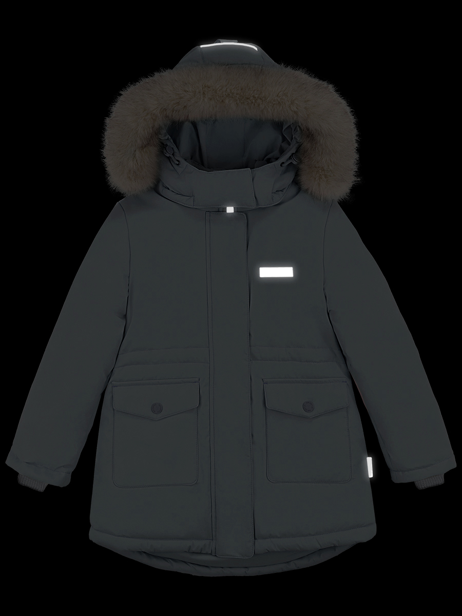 картинка Куртка зимняя для девочки NIKASTYLE 4з3624 Полынь от магазина детских товаров ALiSa